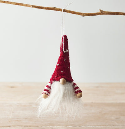 Knitted Red Gonk Hanger