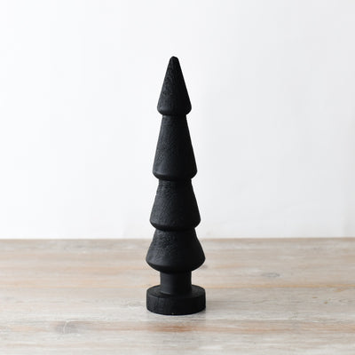 Black Wooden Tree Ornament