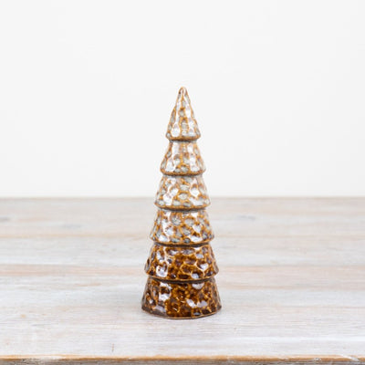Small Slim Brown Tree Ornament