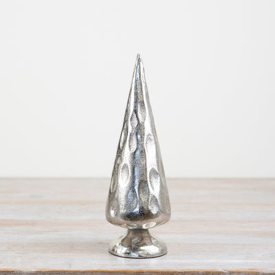 Medium Silver Hammered Tree