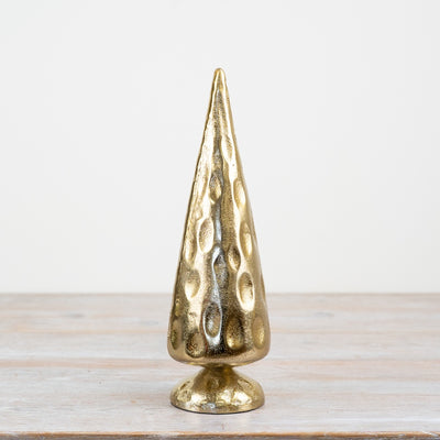 Medium Gold Hammered Tree