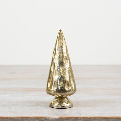 Small Gold Hammered Tree