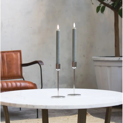 Silver Candle Holders Set of 2