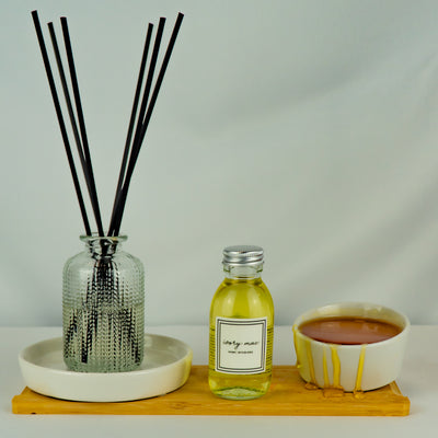 Dark Honey and Tobacco Reed Diffuser Refill