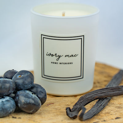 Blueberry and Vanilla Candle