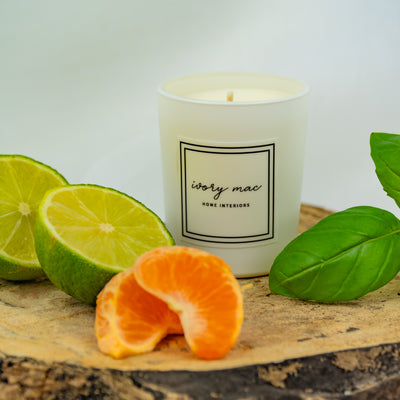Lime, Basil and Mandarin Candle