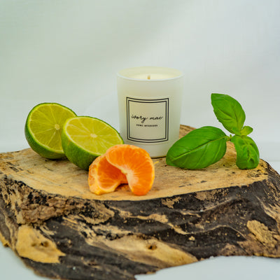 Lime, Basil and Mandarin Candle