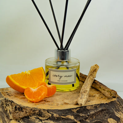 Mandarin and Sandalwood Reed Diffuser