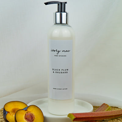 Black Plum and Rhubarb Hand Lotion