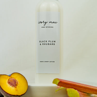 Black Plum and Rhubarb Hand Lotion