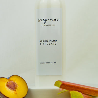 Black Plum and Rhubarb Hand Lotion