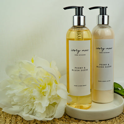 Peony and Blush Suede Hand Lotion