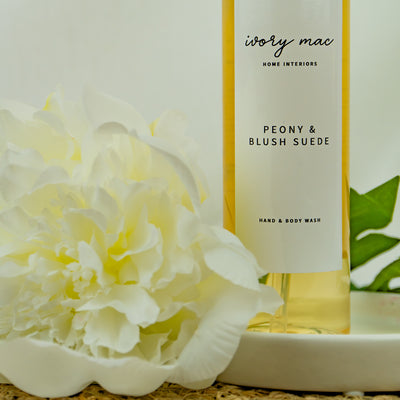 Peony and Blush Suede Hand Wash