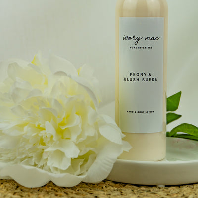 Peony and Blush Suede Hand Lotion