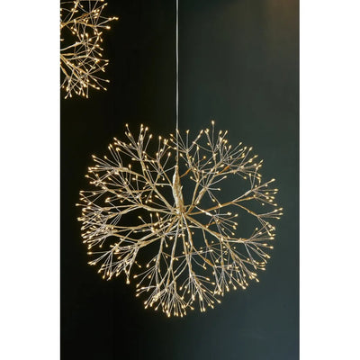 Large Gold Hanging Dandelion