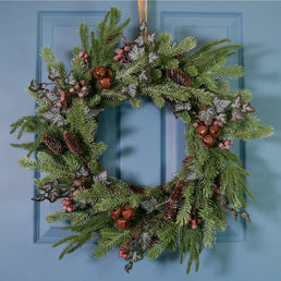 Premium Country Forest With Bells Wreath