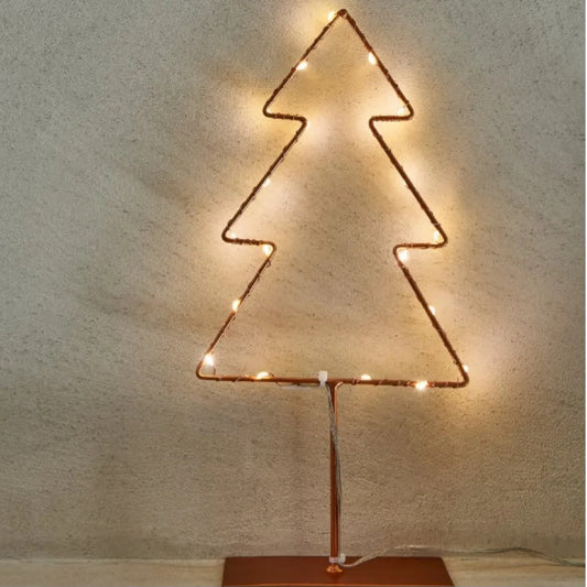 Copper LED Christmas Tree