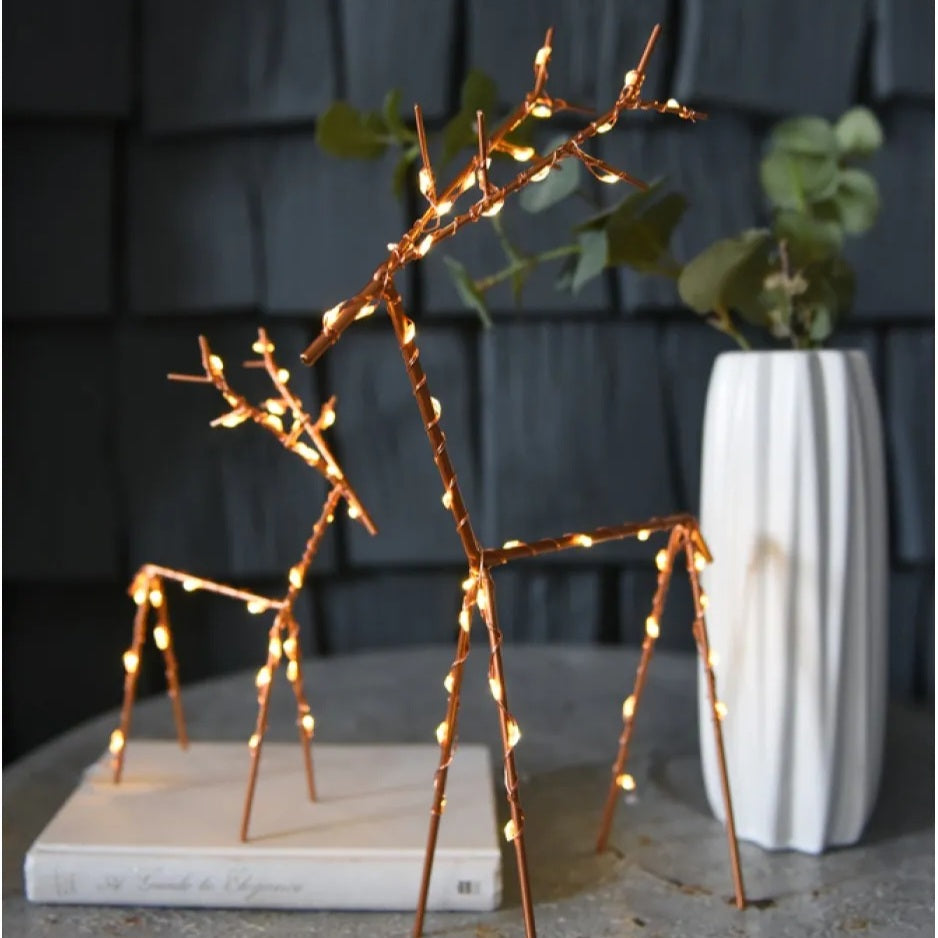 Copper LED Large Deer