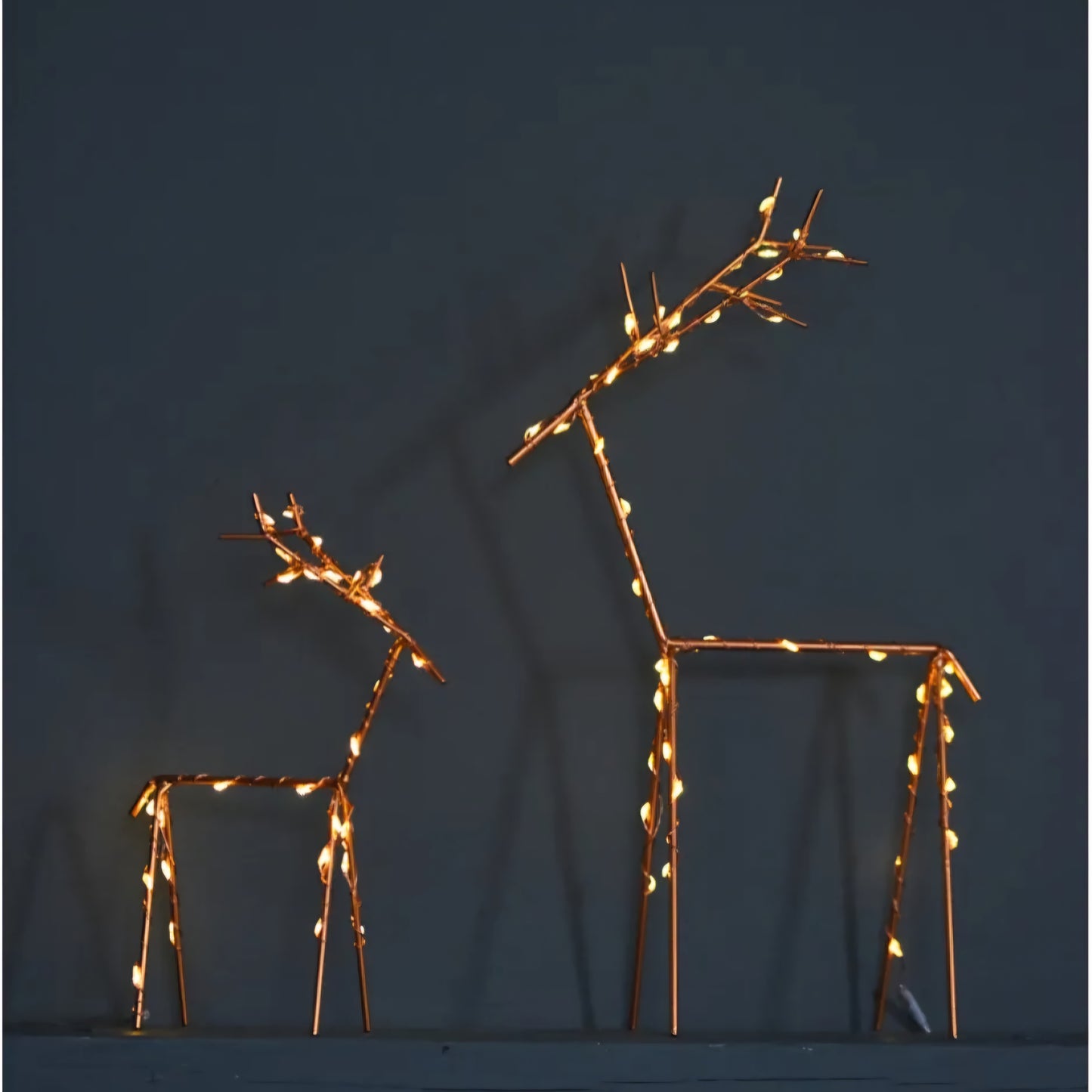 Copper LED Large Deer