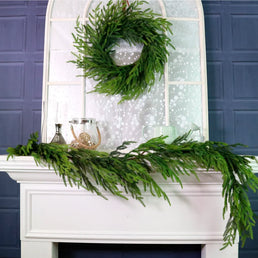 Real Touch Norfolk Pine Garland