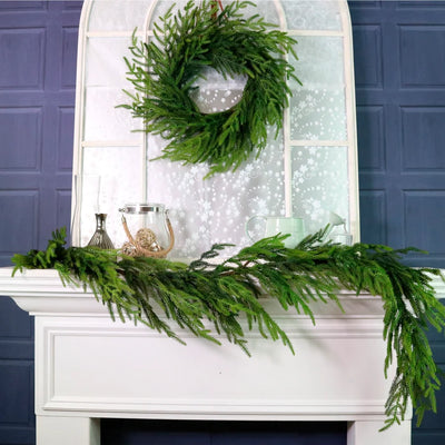 Real Touch Norfolk Pine Garland