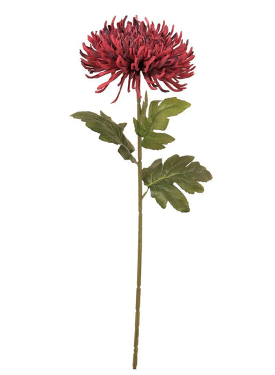 Silk Fuji Mum Stem Magenta