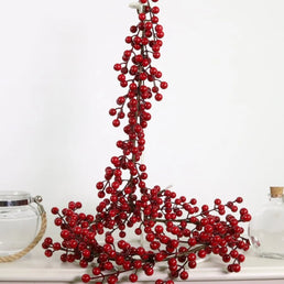 Xmas Garland Red