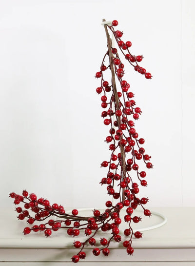 Xmas Mini Garland Red