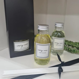 Black Plum and Rhubarb Reed Diffuser Refill