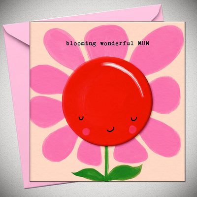 Blooming wonderful MUM - Greeting Card