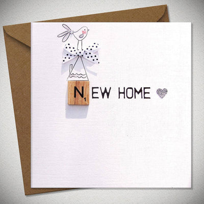 NEW HOME Greetings Card