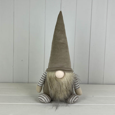 Grey Fabric Gonk Decoration with LED