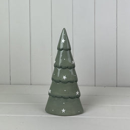 Large Light Green Ceramic Tree Decoration