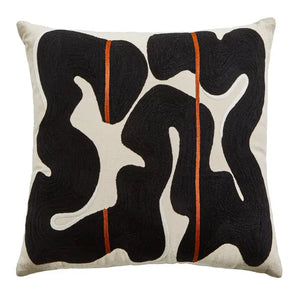 Bosie Ozella Black And Beige Cushion