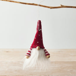 Knitted Red Gonk Hanger