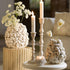 Shell Textured Ceramic Vase