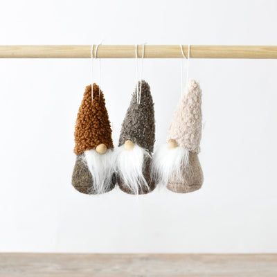 Mini Gonk Hanging Decoration, 10cm
