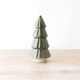 Christmas Tree Glazed Ornament