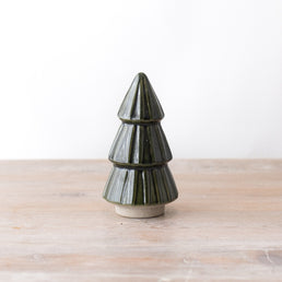 Small Christmas Tree Glazed Ornament