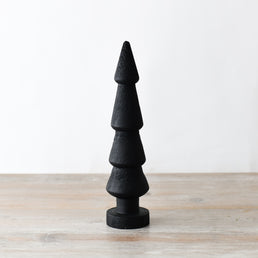 Black Wooden Tree Ornament