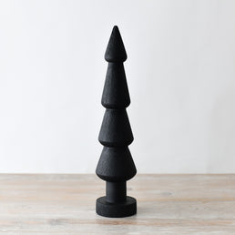 Black Wooden Tree Ornament