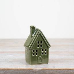 Small Green LED House