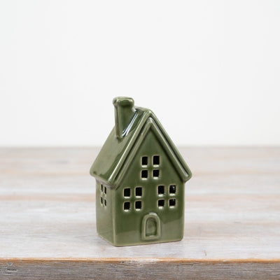 Green 11.5cm  LED House