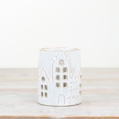Medium House Candle Cup Holder