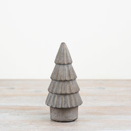 Grey Tiered Tree Ornament