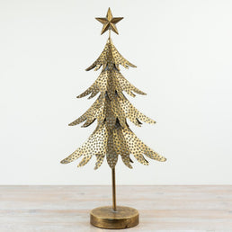 Large Luxe Gold Christmas Tree