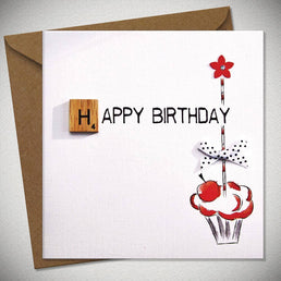 HAPPY BIRTHDAY - Cupcake