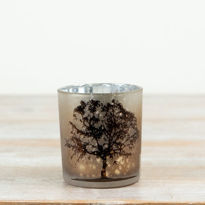 Tree T-Light Holder, 8cm