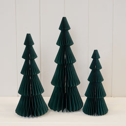 Set Of Three Black Glass Candle Holders With Metal Base