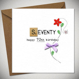 Seventy Happy 70th Birthday